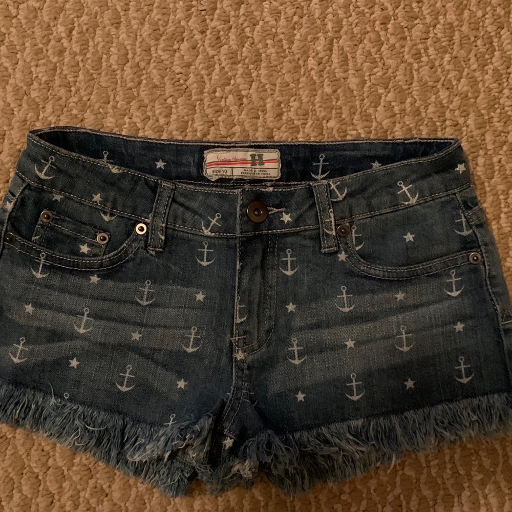 Girls denim shorts